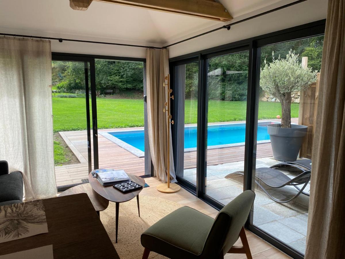 Le Clos Dauphinais Chez Laurette Quévert Exterior foto